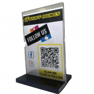 A5 Perspex Flyer Holder/Stand