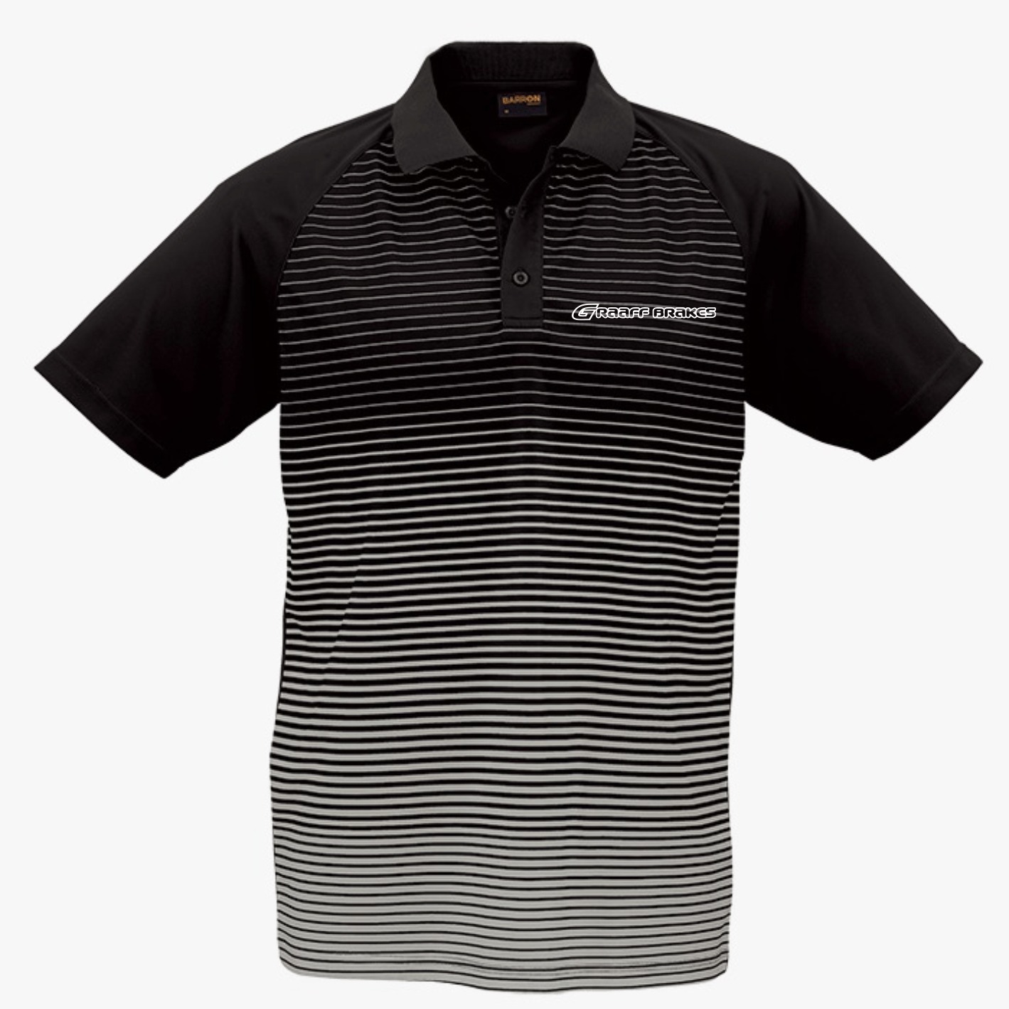 Golf Shirt with Stripes One Stop Shop